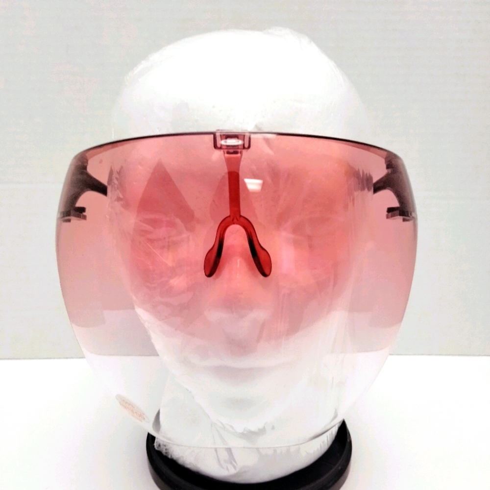 Rose Pink Ombre Full Face Visor Goggle Sunglasses
